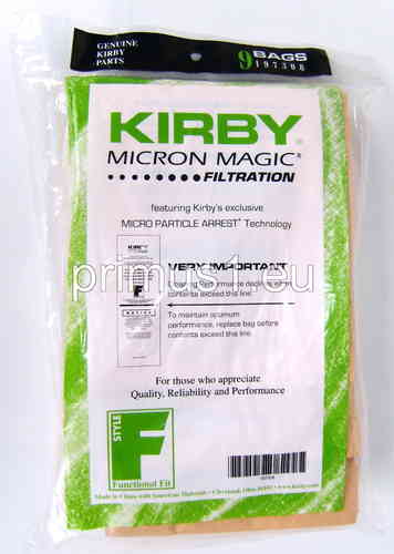 Kirby Staubsaugerbeutel Micron Magic F Style - 9er Pack